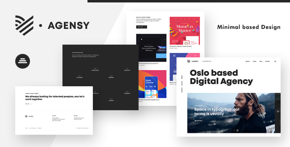 Agensy | Digital Lab & Creative Solutions Theme Logo